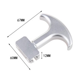 Worker Mod Pulling Handle for Nerf Rival Phantom Corps Kronos XVIII-500 Toy (Silver)