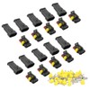 RUNCCI-YUN 10 Kit 3 Pin Waterproof Electrical Connector Plug Socket