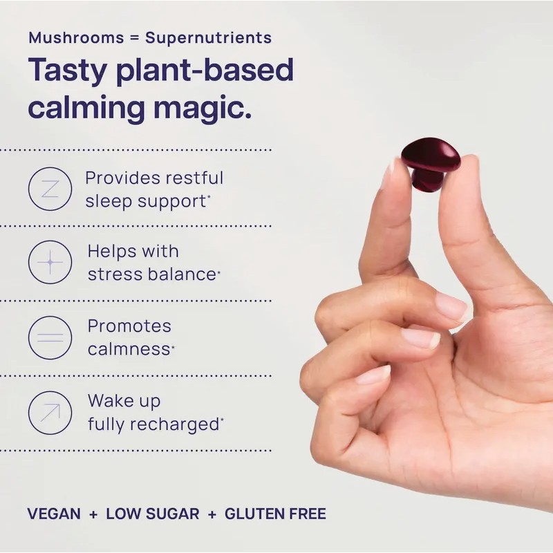 Sleep Optimization Gummies 8-in-1 Formula for Restorative Sleep & Stress