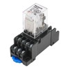 Weasch Electromagnetic Power Relay, HH54PL, AC 12V Coil, 4P4T 4NO