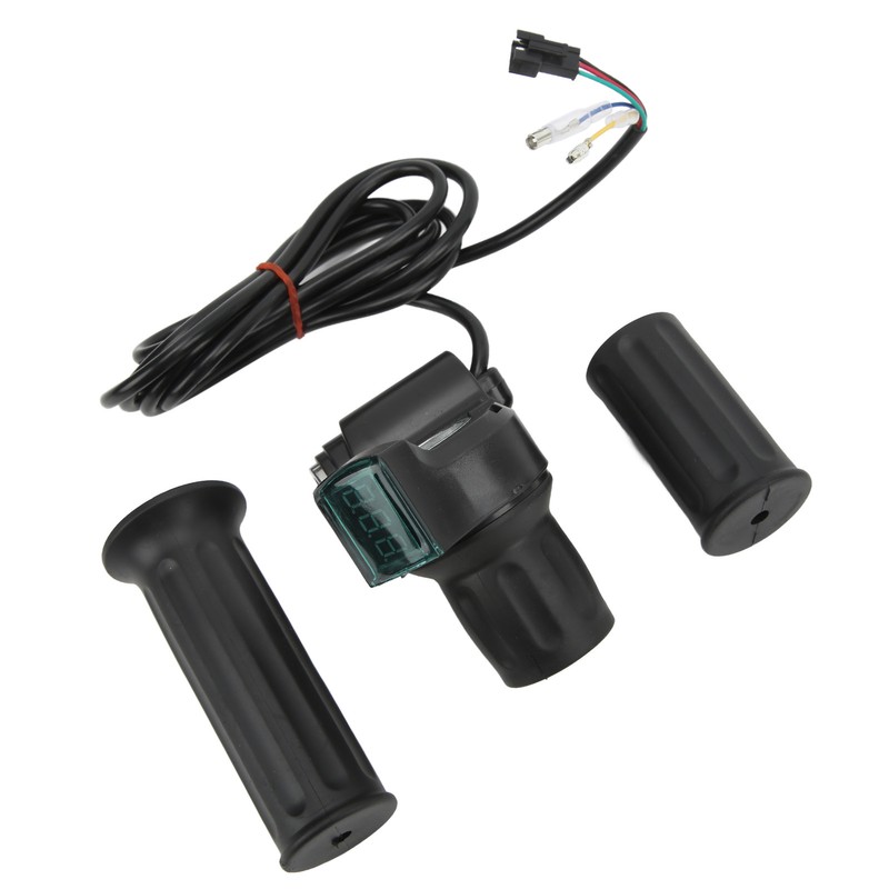 Electric Bike Twist Throttle Grip Set Universal Speed Governer with