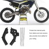 1Pair Motorcycle Frame Guards Sturdy Anti Scratch Impact Resistant Motorcycle