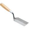 Marshalltown Notched Margin Trowels, Wood Handle, V-Shaped, X-Notch Size 6mm,