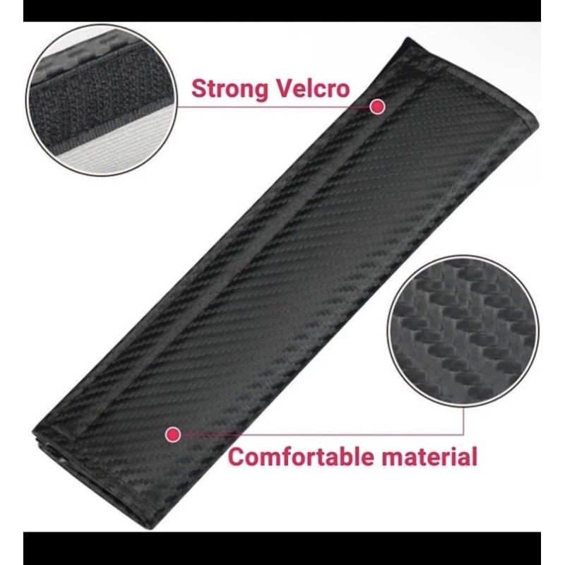 Unbranded 2Pcs Car Seat Belt Cushions Shoulder Pad Soft for