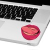 Licking Lips Laptop Trackpad Sticker 3" Tall x 3.5" Wide