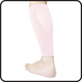 Vantelin Kowa Supporter, Calf Assist, Large/L Size, Calf Circumference: 14.6 - 16.5 inches (37 - 42 cm), Light Pink, Pack of 2