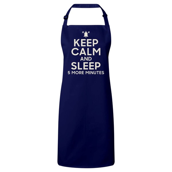 Fabulous Premium-Küchenschürze Navy Keep Calm and Sleep 5 more minutes