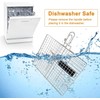 SWINGTEK Fish Grilling Basket, Folding Portable Stainless Steel BBQ Grill
