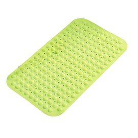 RYUBOF Bath Mat, Non-slip Mat for Bathtub, Suction Cup Included, Fall Prevention, Nursing Product, Mildew Prevention, For Washing Areas, Non Slip Sheet, Bathroom Room Mat (Light Green)