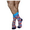 vitsocks Mens Womens Geometric Design Funky Novelty Socks, Soft Breathable