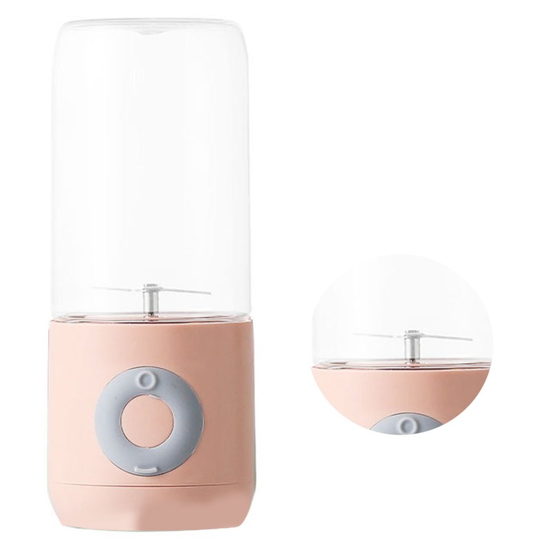 Portable Blender Juicer 6 Blades USB Rechargeable Fruit Mixer Juicer