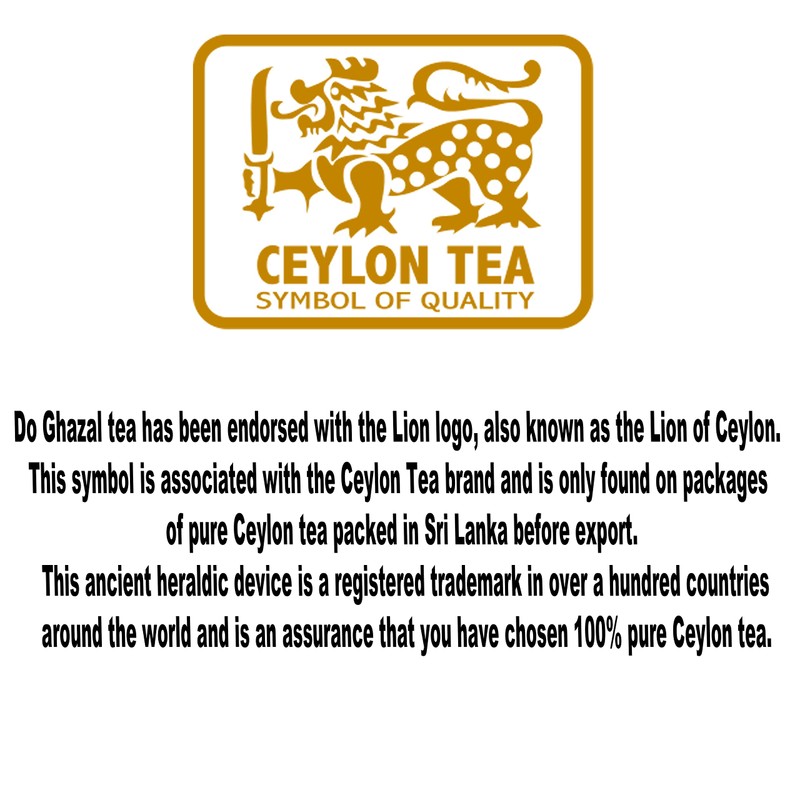 Do Ghazal Loose Leaf Tea Ceylon Cardamom Loose Tea 400g