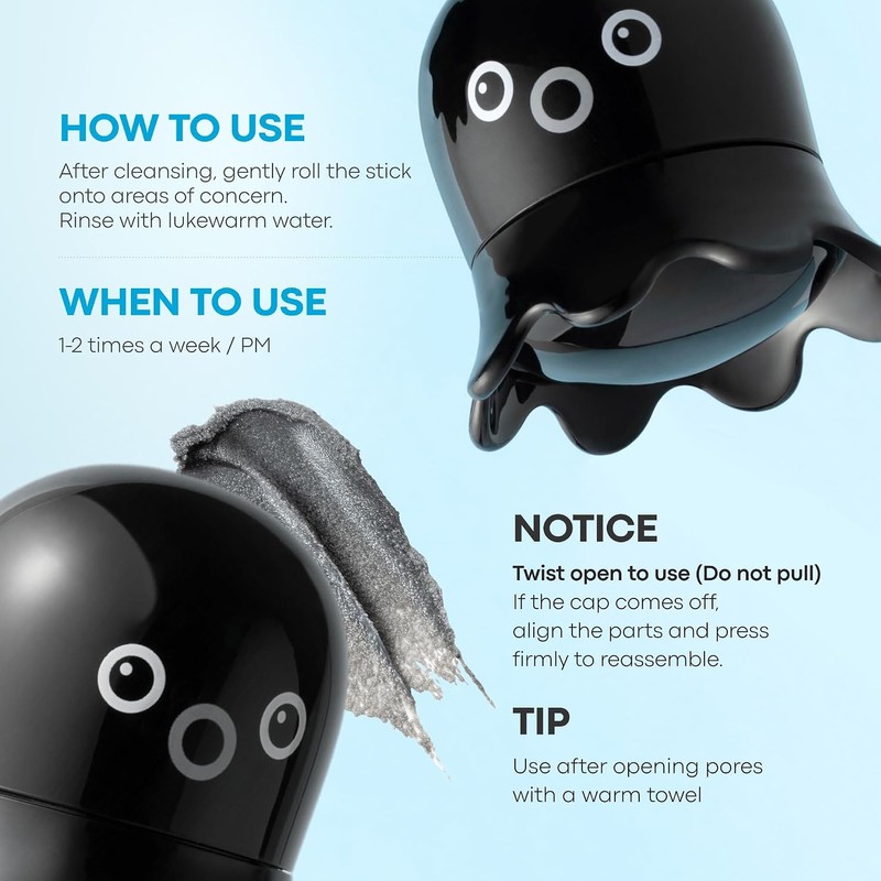 TONYMOLY Tako Pore Blackhead Scrub Stick