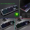 Rechargeable Gaming Keyboard Mouse Combo,2.4G Wireless Backlit Mechanical Feeling Ergonomic