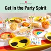 American Greetings Rainbow Party Supplies, Ombre 16 oz. Cups (8-Count)