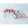 KAJAWIS Colouring Pencil Organiser Desk Organiser for Children Unicorn ECO