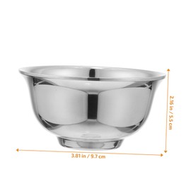 Gatuida Grooming Shaving Bowl Double Foaming Cup for Soap Cream Stable Base for Traditional Wet Shaving Experience for Men Face Cleaning and Grooming