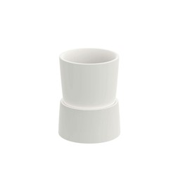 OHE Cutlery Case, White, Approx. 4.5 x 3.7 inches (11.5 x 9.5 cm), Smart Home II, Kitchen, Compact, Simple, Made in Japan, Approx. Length 4.5 x Width 3.7 x Height 3.7 inches (11.5 x 9.5 x 9.5 cm)