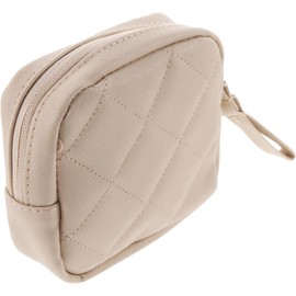 Totority Bolsa de Almacenamiento de Toallas Sanitarias Diseño Elegante de Pu Cremallera, Multiusos y Protección de Privacidad para Viaje y Uso Femenino