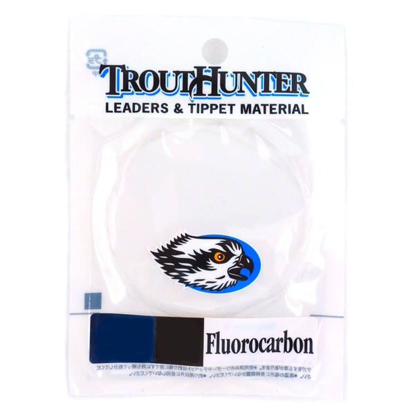 TroutHunter Fluorocarbon Leader, 9 ft, 5X, 3 Pack