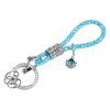 X AUTOHAUX Car Keychain Key Fob Accessories with Bling Rhinestones