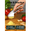 Premium Garlic Press, Heavy Duty Garlic Crusher & Mincer, Super