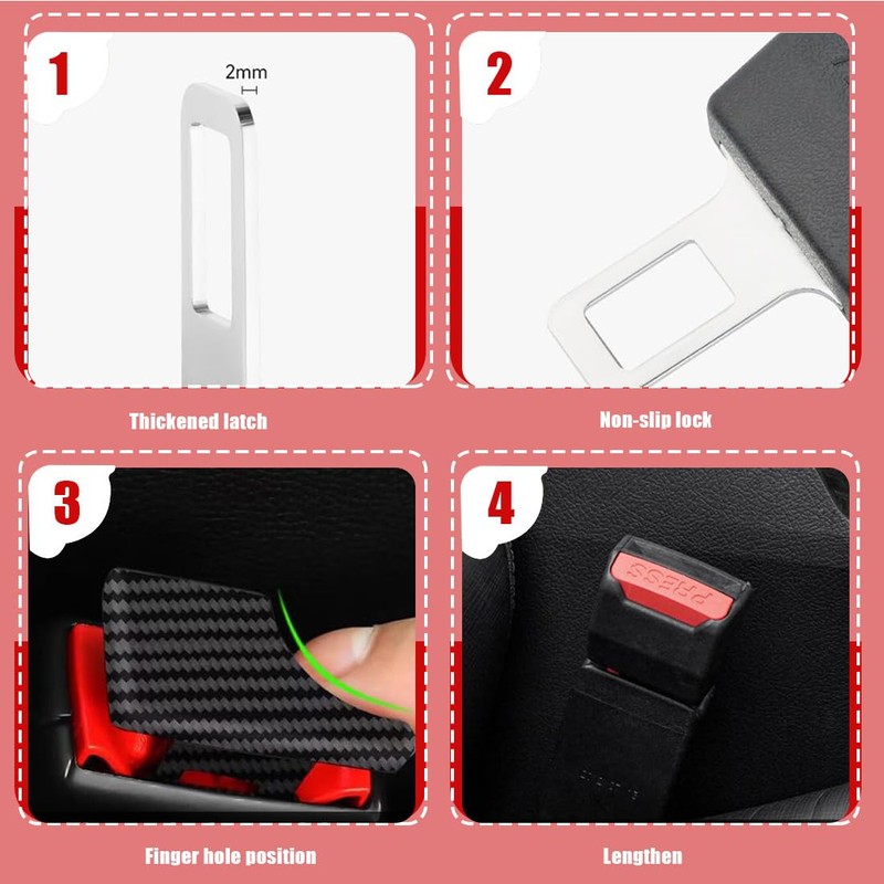 MLRUQRX Car Accessories Interior Suitable for Most Car Parts 12