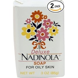 Nadinola Jabón Deluxe de 3 oz (paquete de 2)
