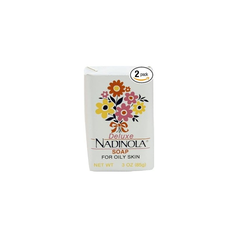 Nadinola Jabón Deluxe de 3 oz (paquete de 2)