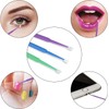 LauCentral 200PCS Micro Applicator Brushes for Makeup - Disposable Mascara