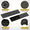 Nilight 2.4" Rise Curb Ramps, Heavy Duty Rubber Driveway Threshold
