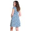 Toad&Co Rosemarie Dress Pacific 1/2 Daisy Print SM