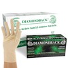 DIAMONDBACK Heavy Duty Latex Exam Gloves, Textured Grip, Powder Free,