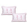 Rj Products Cotton Embroidered Pillow Covers (Set Of 6 Piece)