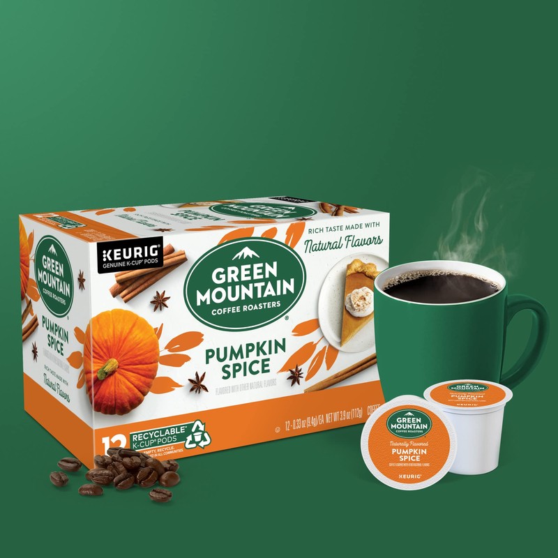Green Mountain Coffee Roasters Seasonal Selections Pumpkin Spice 12 Count
