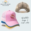 PACIFIC BRIM Women's Adjustable Cap Mesh Side Panels Trucker Hat