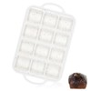 Vinino Silicone Brownie Pan With Dividers, 1 Pack Mini Loaf