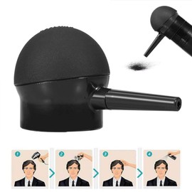 Aplicador De Fibra Capilar, Aplicador De Fibra De Cabello Boquilla De Extensión De Cabello Aplicador For Aceiteras Y Vinagreras De Polvo Para El Cabello Bomba