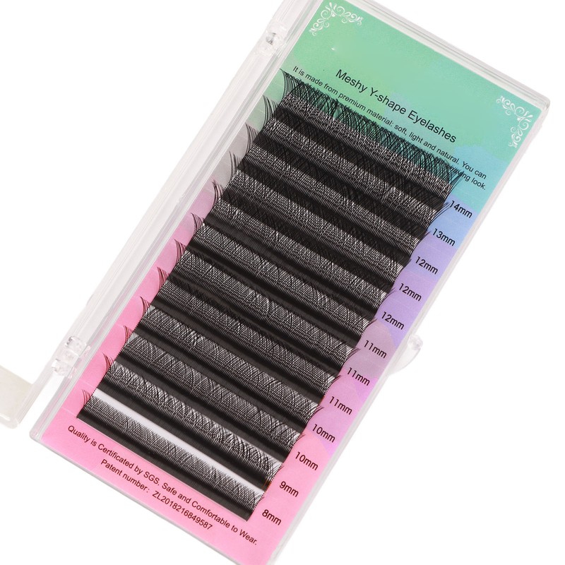 Volume Extension Lashes Soft 0.07B Thickness Double Hair Tip Professional