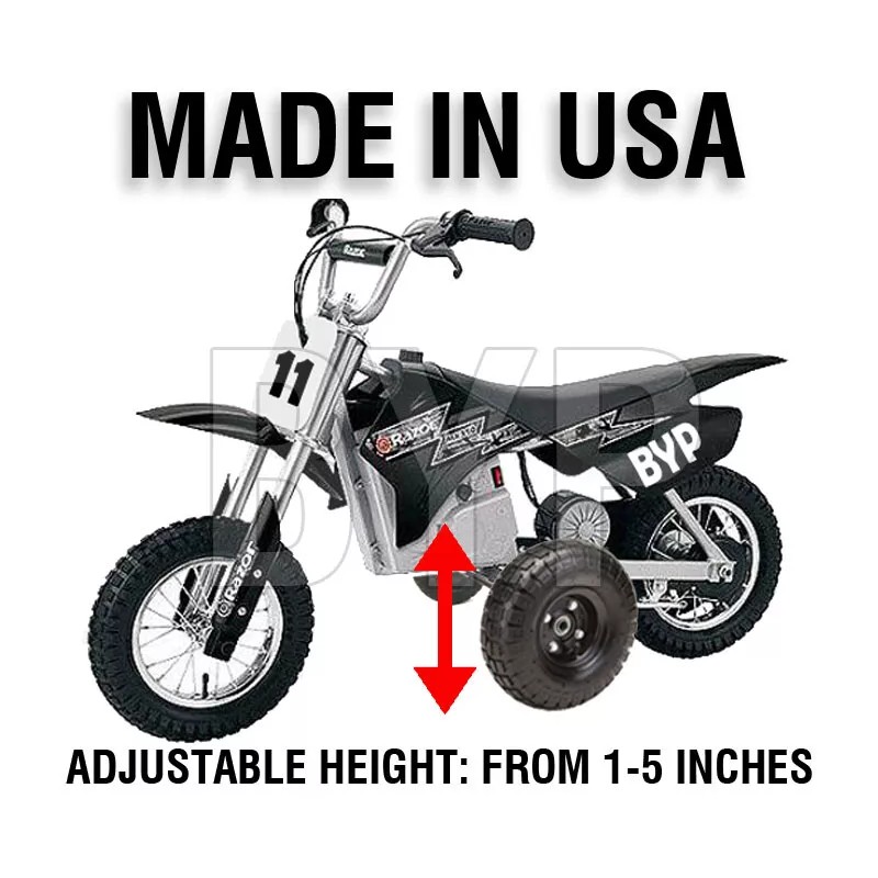 BYP-TW RAZOR MX125 MX350 MX400 TRAINING WHEELS ONLY 350 400