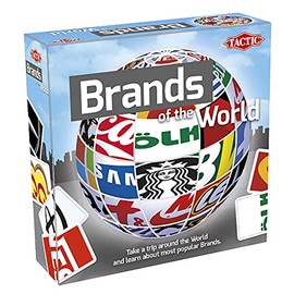 Tactic Games 58163 Brands of The World, Multicolor