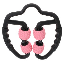 Healeved Shaft Muscle Relaxer Massage Roller Stick Portable Fitness Tool for Daily Use for Arms Legs Gentle Material Random Handle Color