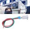 4 Sets PreWired Round LEDs Waterproof 2Color Signal Light Common