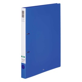 Kokuyo Fu-URFK420B File Ring File, Slim Style, Antibacterial, A4, 180 Sheets, Blue