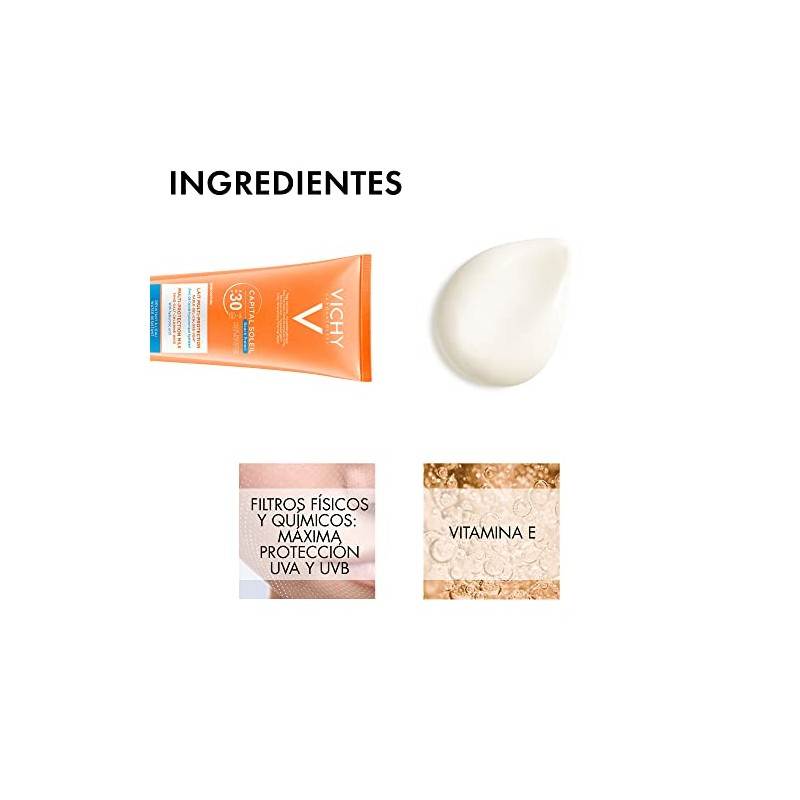 VICHY Protector Solar Facial Toque Seco FPS 50+ Vichy Ideal