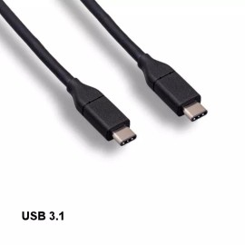 Kentek 3' USB Type C 3.1(G2) Male/Male Cord 10Gbps 3A Data Sync Charge PC Tablet