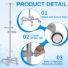 Thyle IV Pole Portable Poles with Wheels 4 Hooks 5
