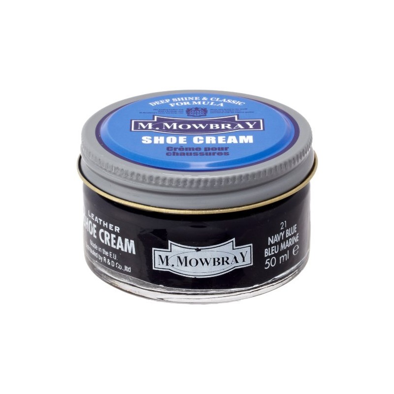 M.MOWBRAY 20241 Shoe Cream Jar - blue -