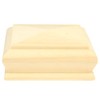 Pine Pyramid Newel Cap 90mm Full – Square Cap for