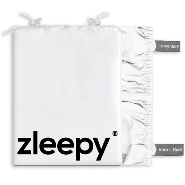 ZLEEPY® Organic Bamboo Silk Fitted Bedsheet King | 100% Bamboo